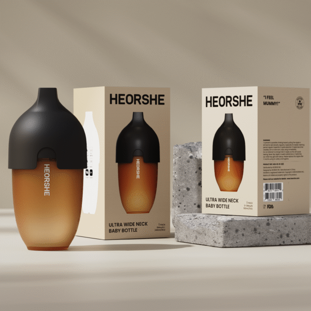 Ultra Wide Neck Baby Bottle (240 ml)