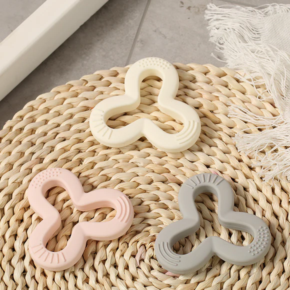 Shamrock Teether (set of 2)